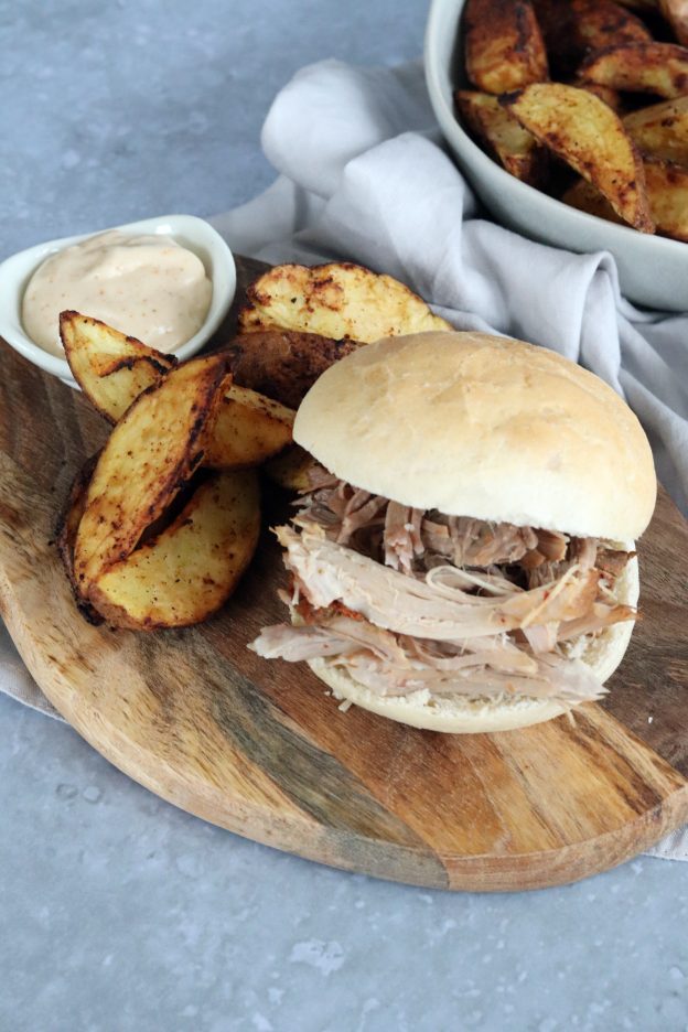 Slow Cooker Pulled Pork Curly's Cooking