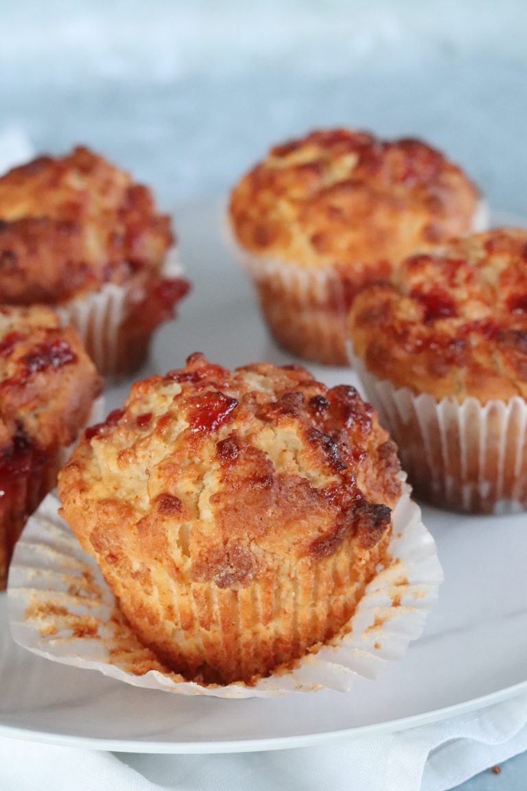 Easy Jam Muffins Curly's Cooking