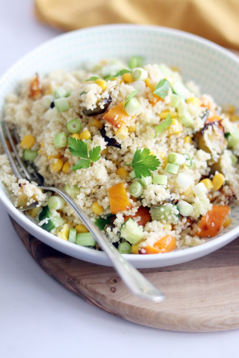 Easy Couscous Salad Curly's Cooking