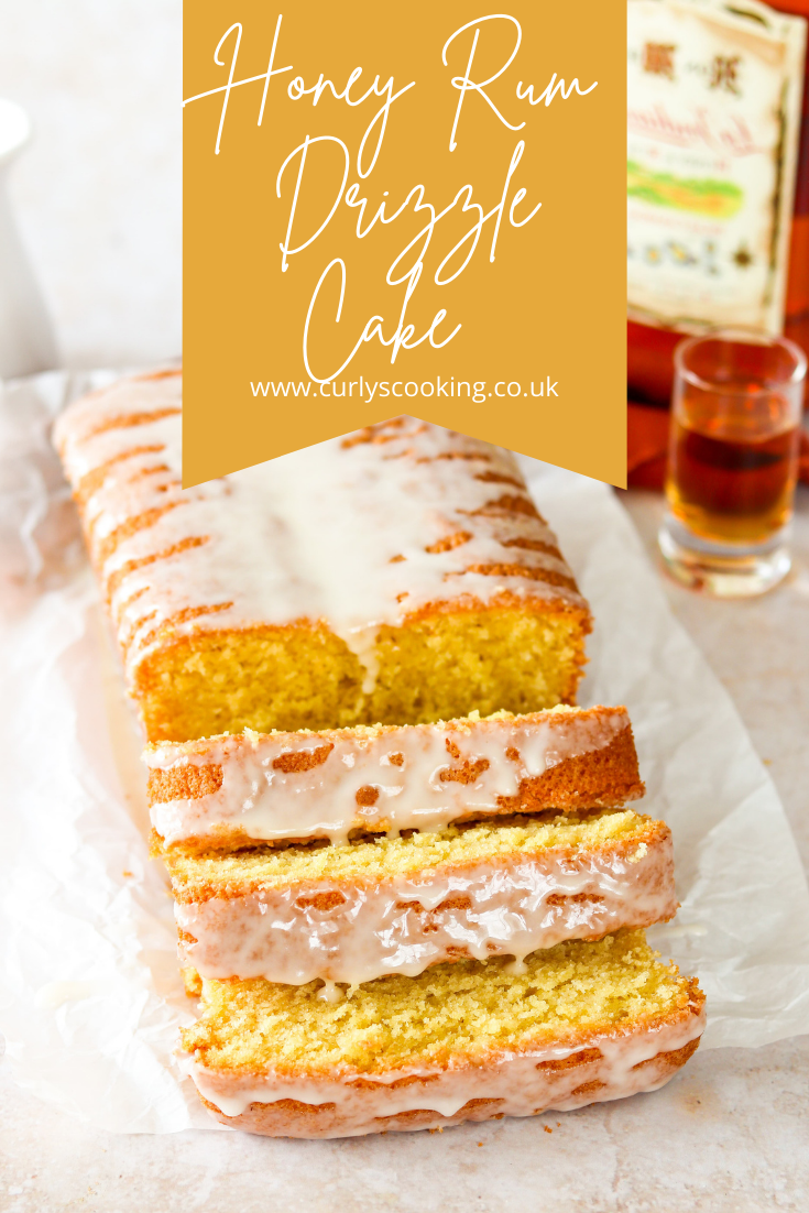 Honey Rum Drizzle Cake Curly's Cooking
