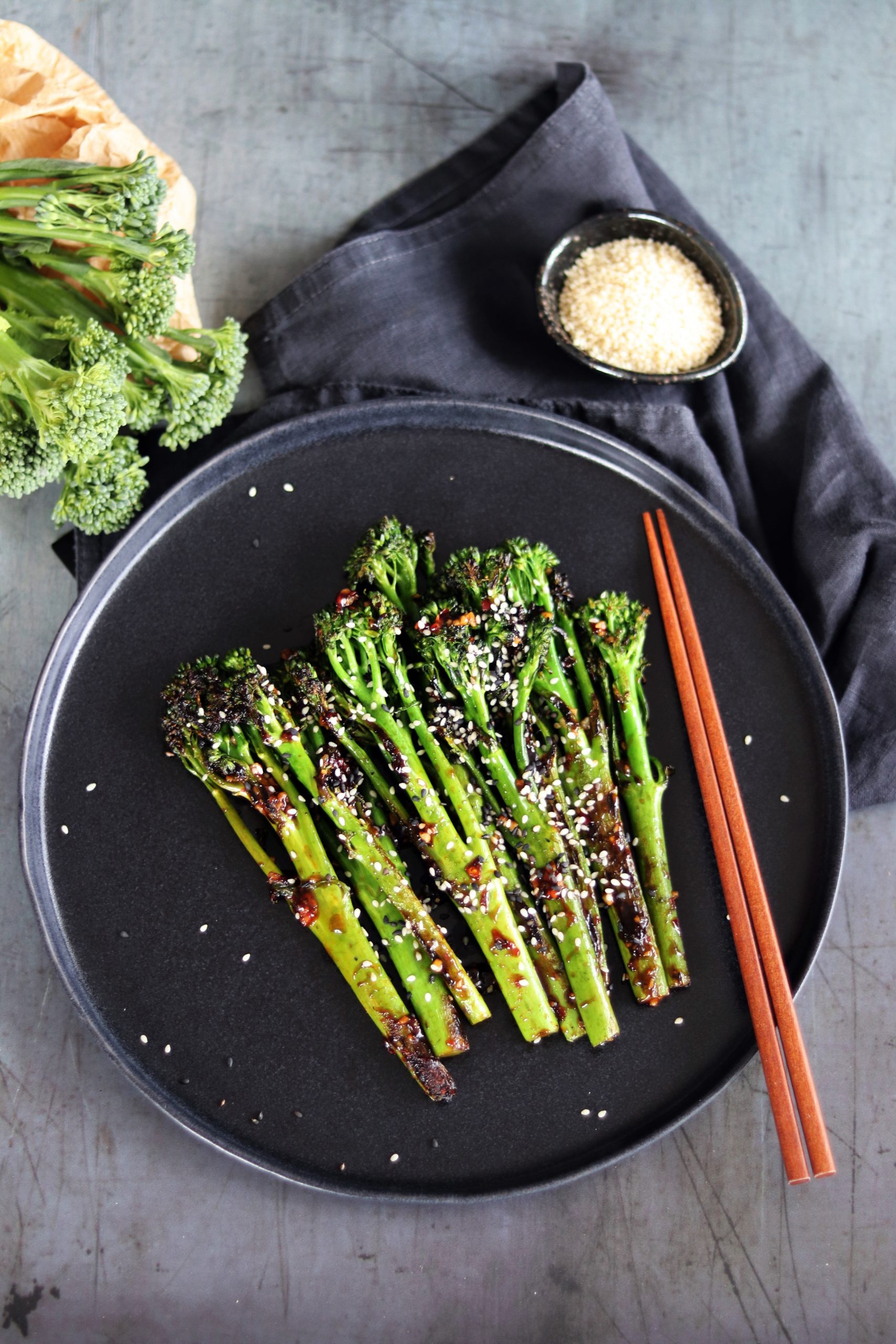 Tenderstem Broccoli with Oyster Sauce & Garlic Curly's Cooking