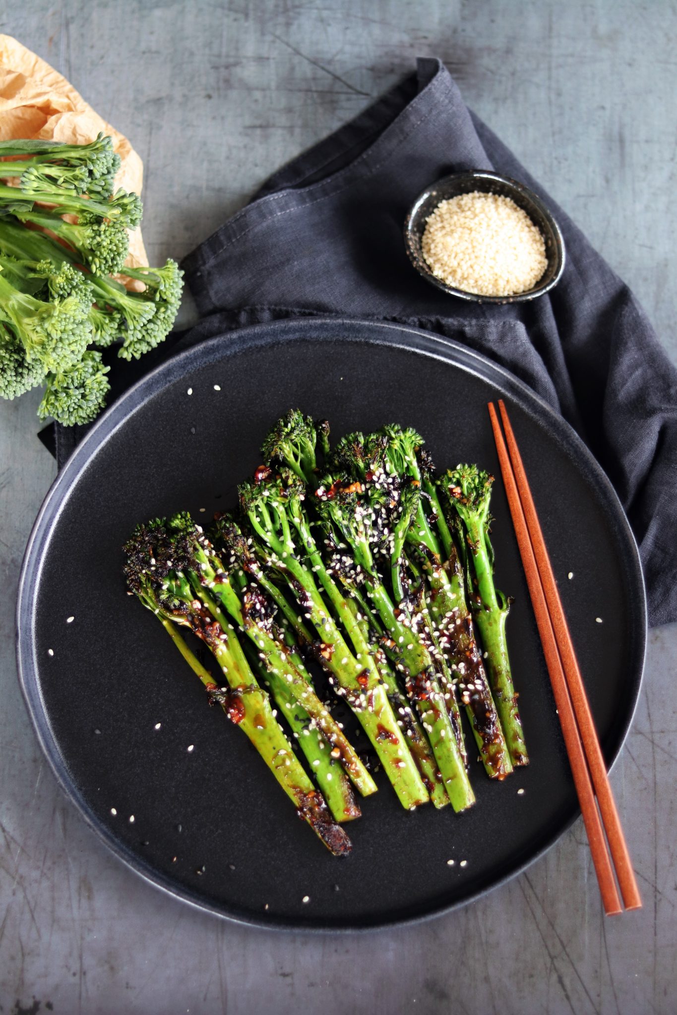 Tenderstem Broccoli with Oyster Sauce & Garlic Curly's Cooking