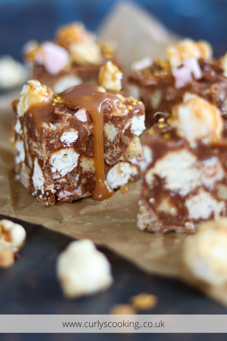 Caramel Rocky Road Curly's Cooking