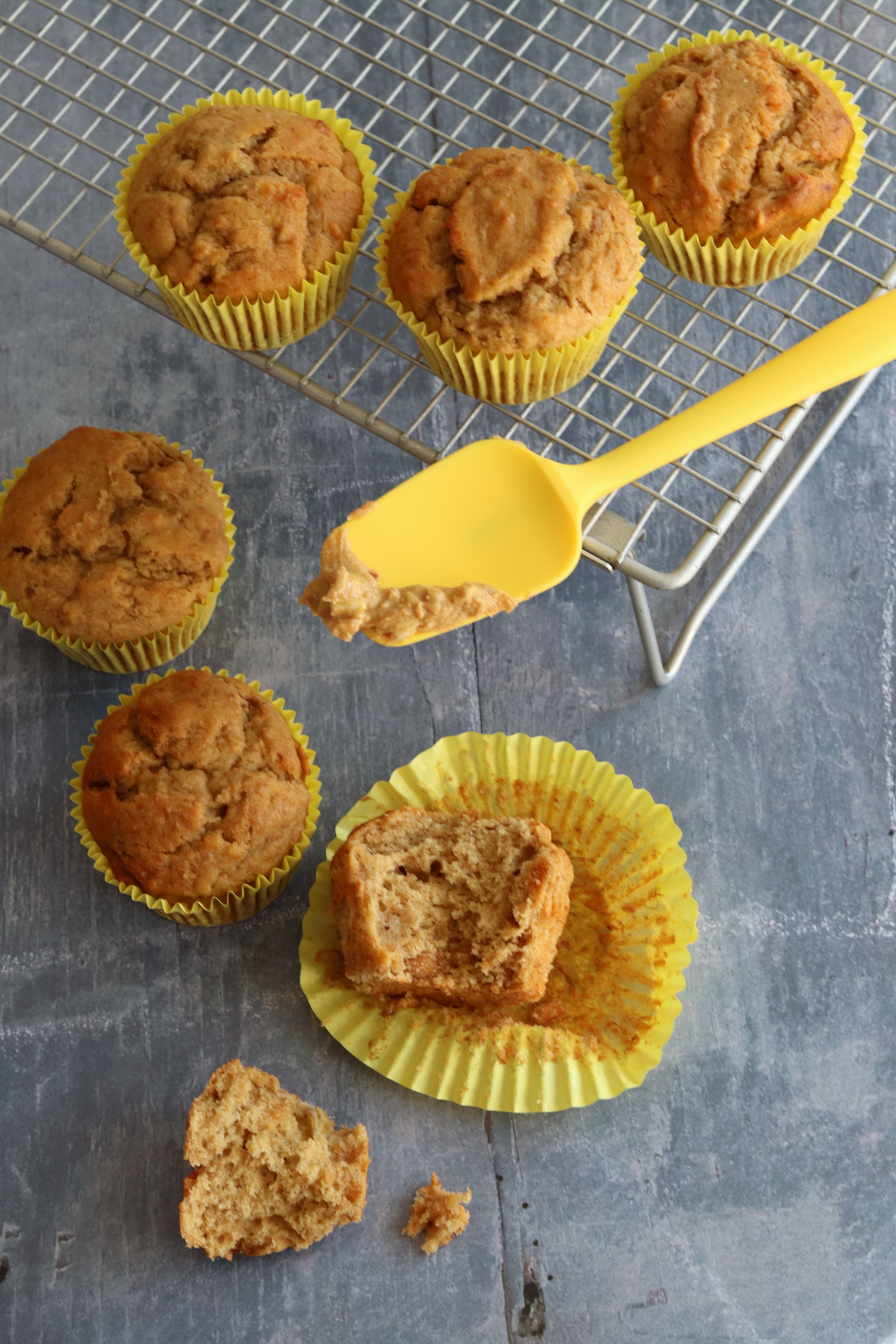 Banana & Peanut Butter Muffins