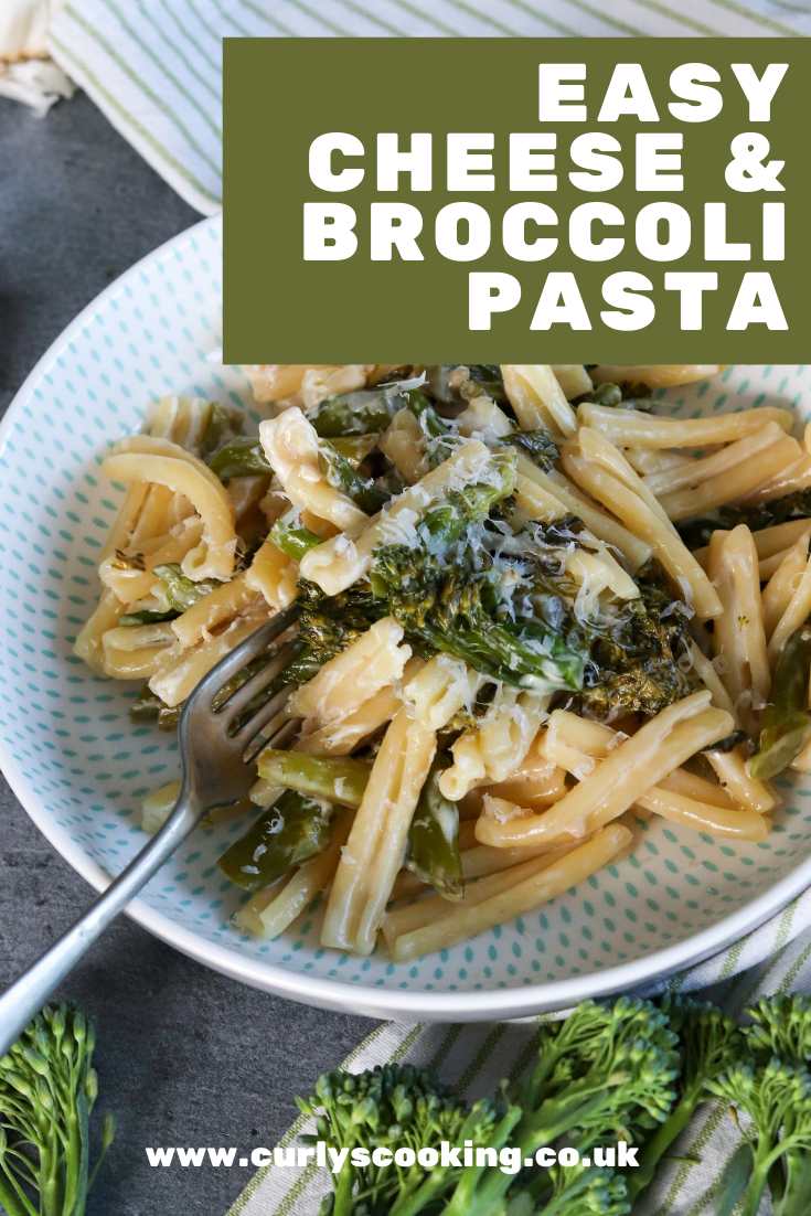 Easy Cheese & Broccoli Pasta Curly's Cooking