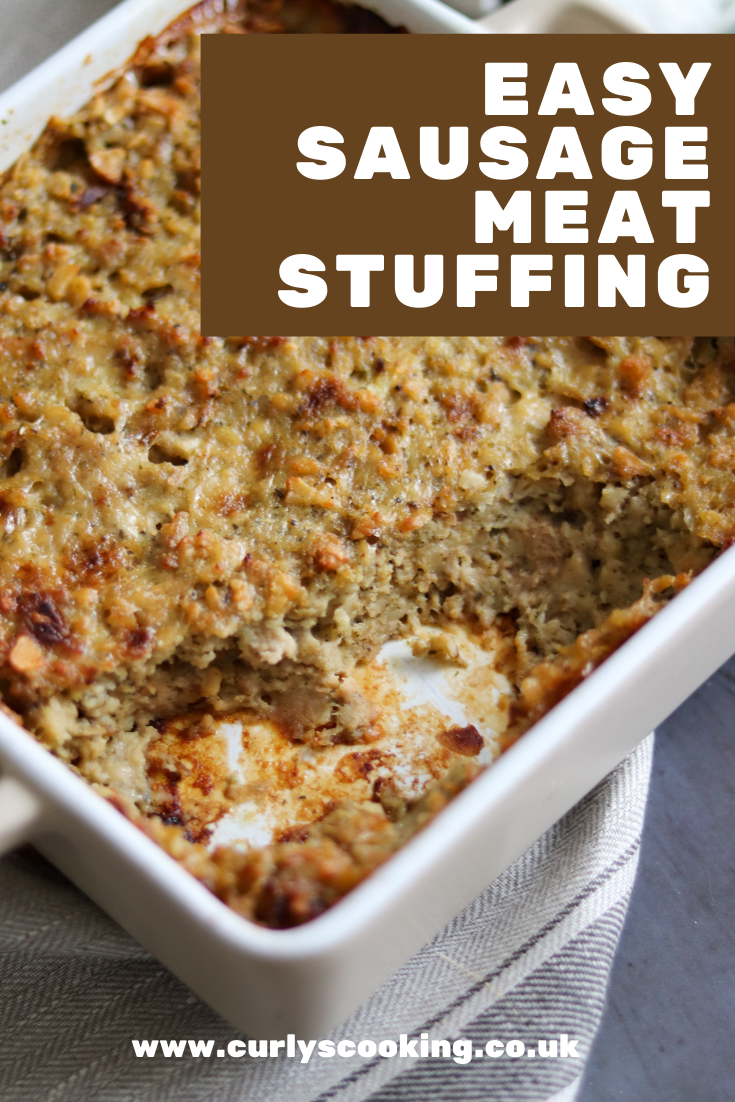 Easy Sausage Meat Stuffing Curly's Cooking