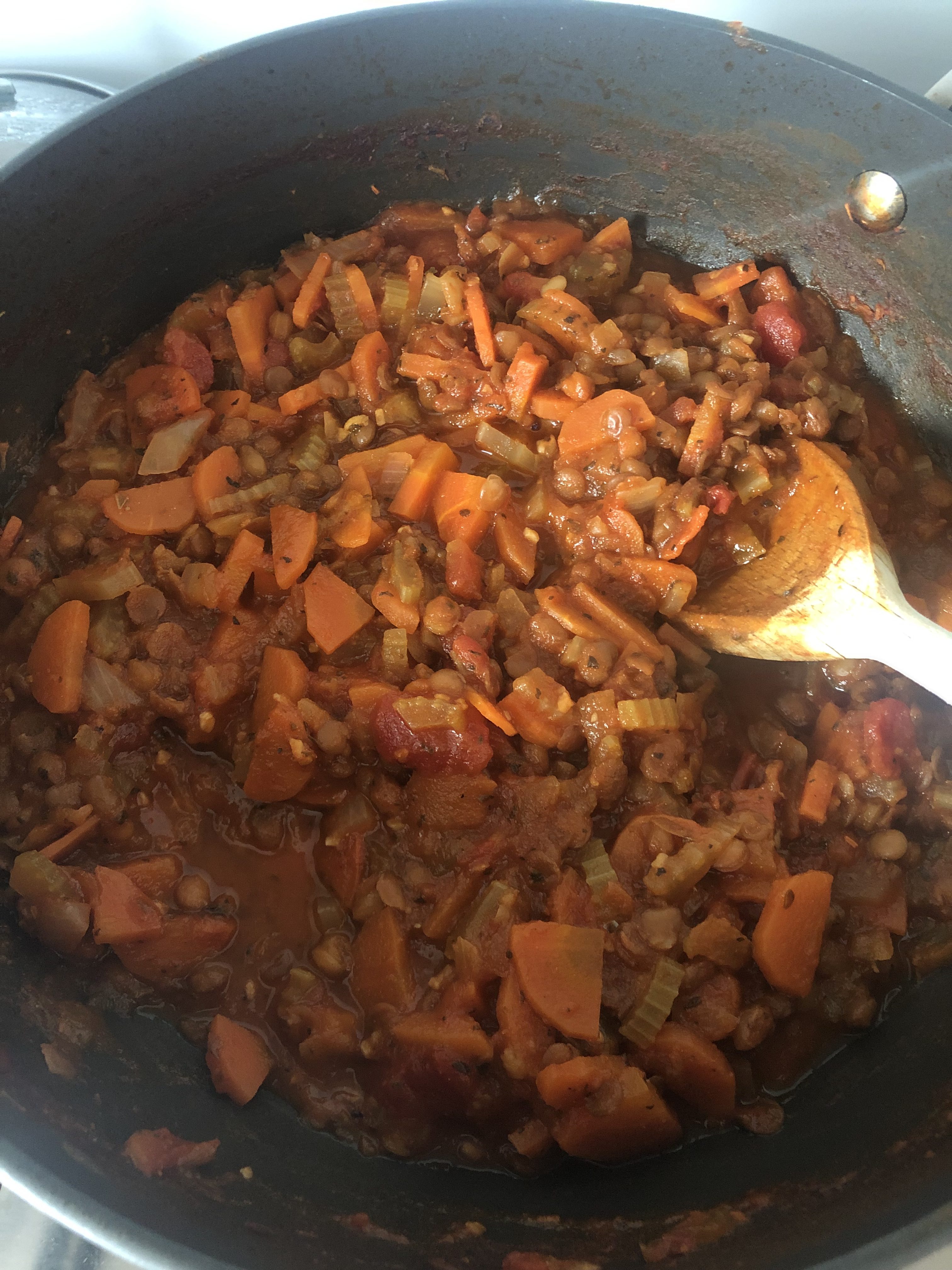 Easy Vegan Bolognese – Curly's Cooking