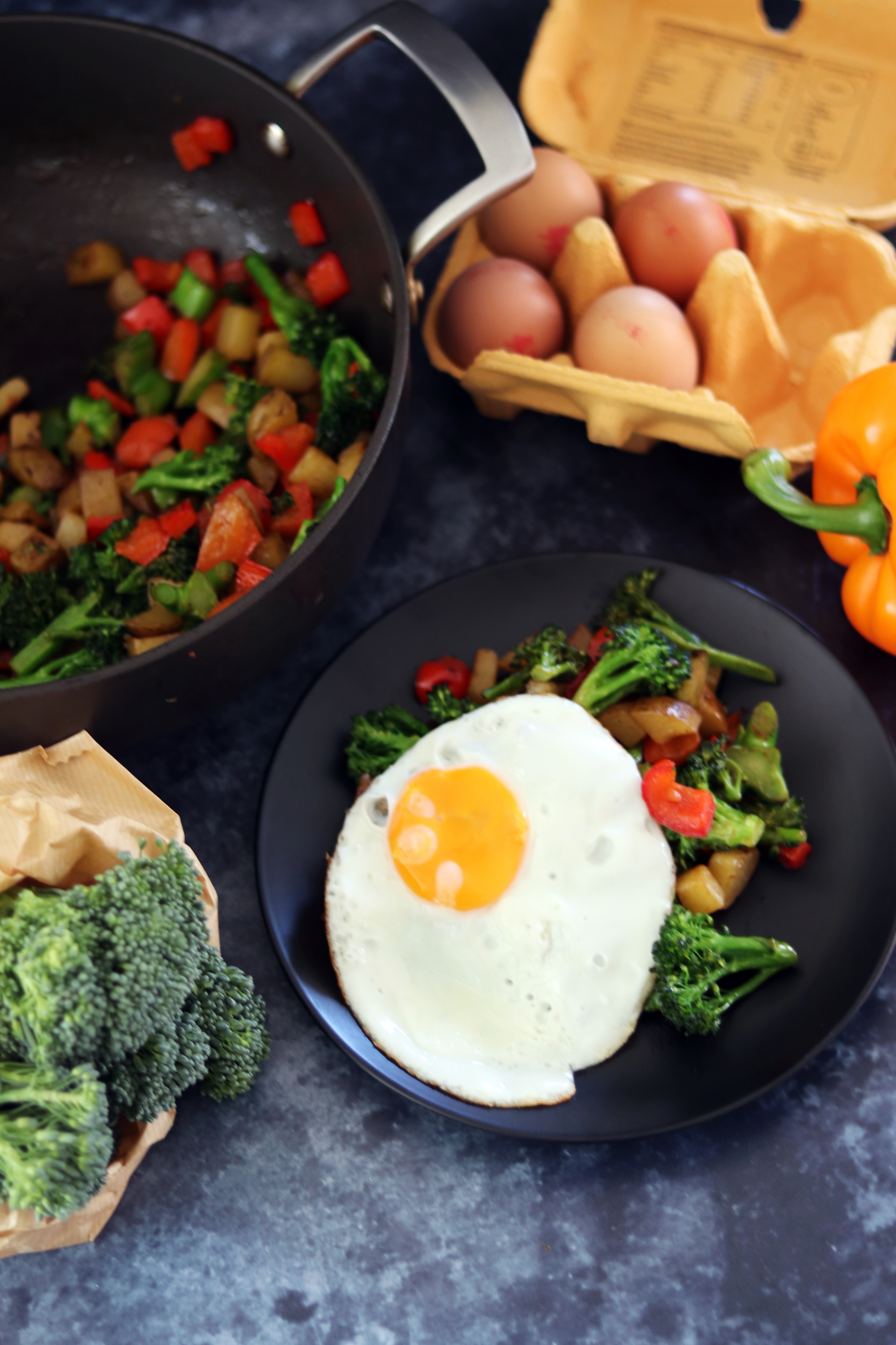 Broccoli & Potato Hash