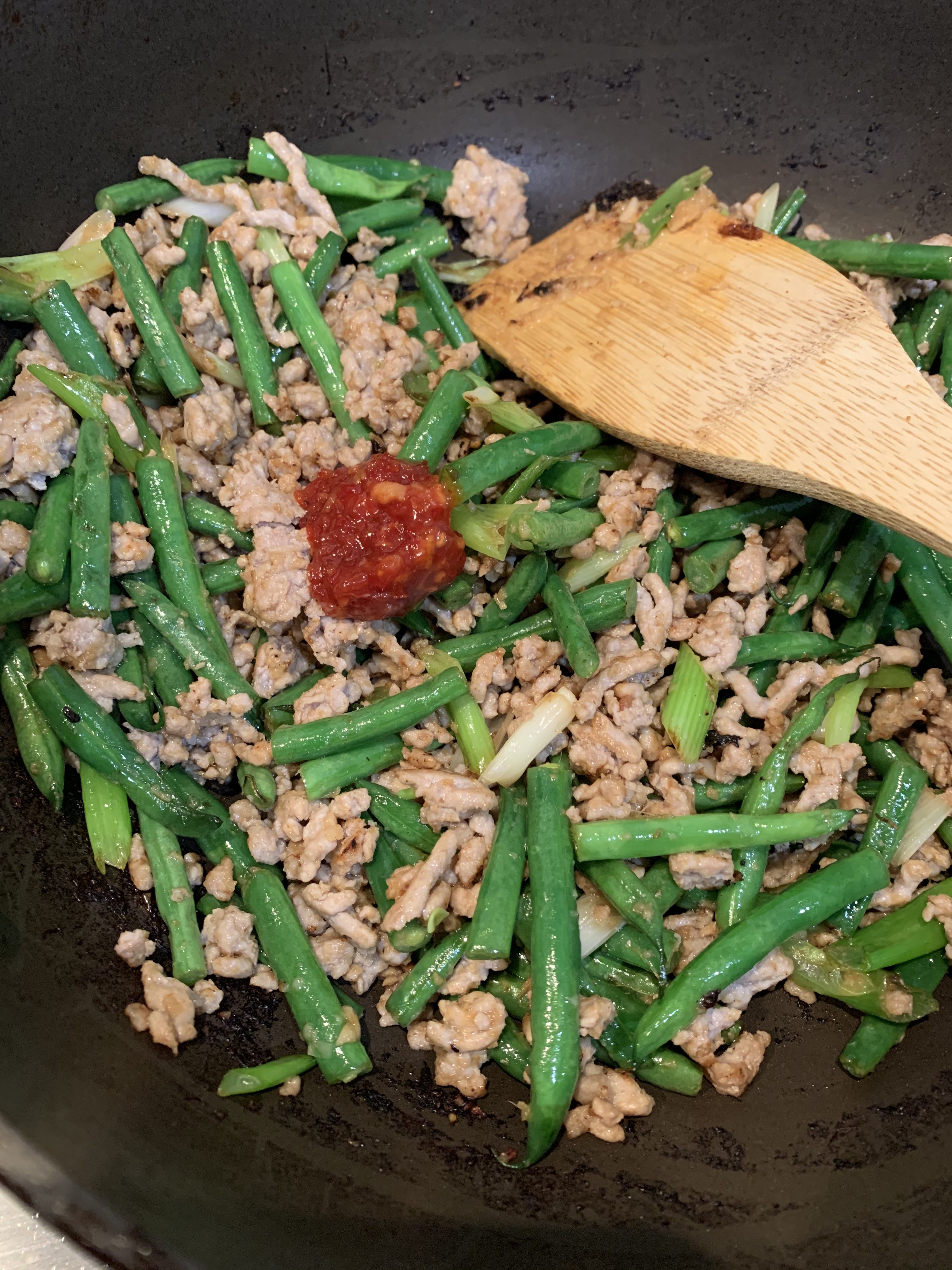 Pork & Green Bean Stir Fry Curly's Cooking