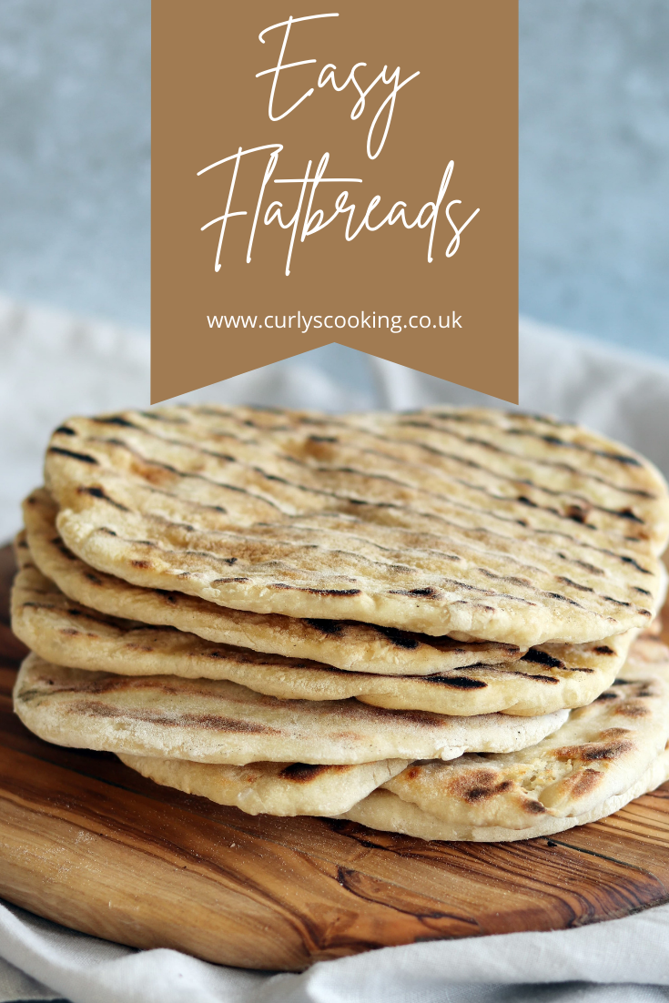 Easy Flatbreads Curly's Cooking