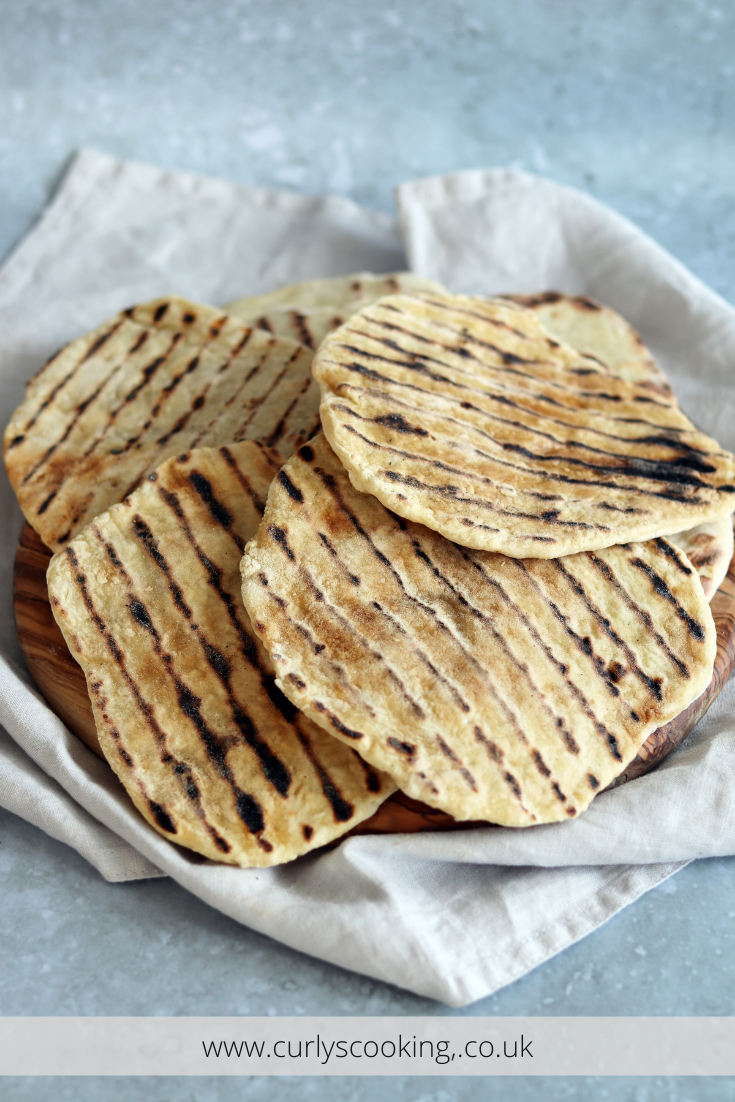 Easy Flatbreads Curly's Cooking