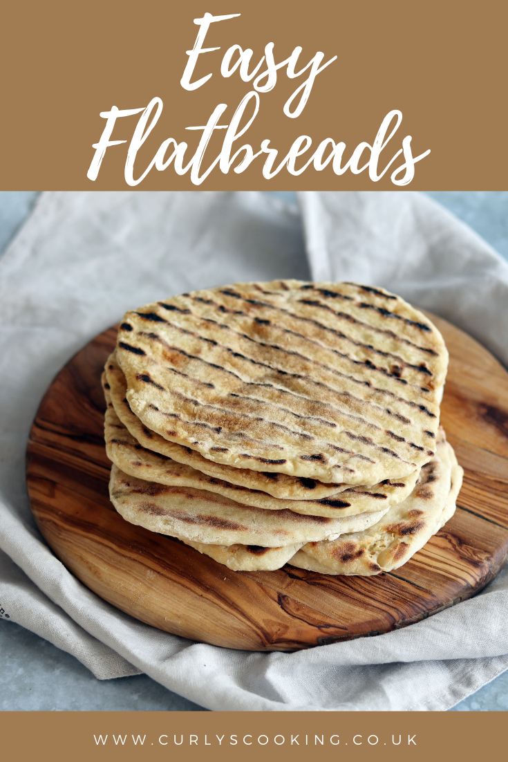 Easy Flatbreads Curly's Cooking