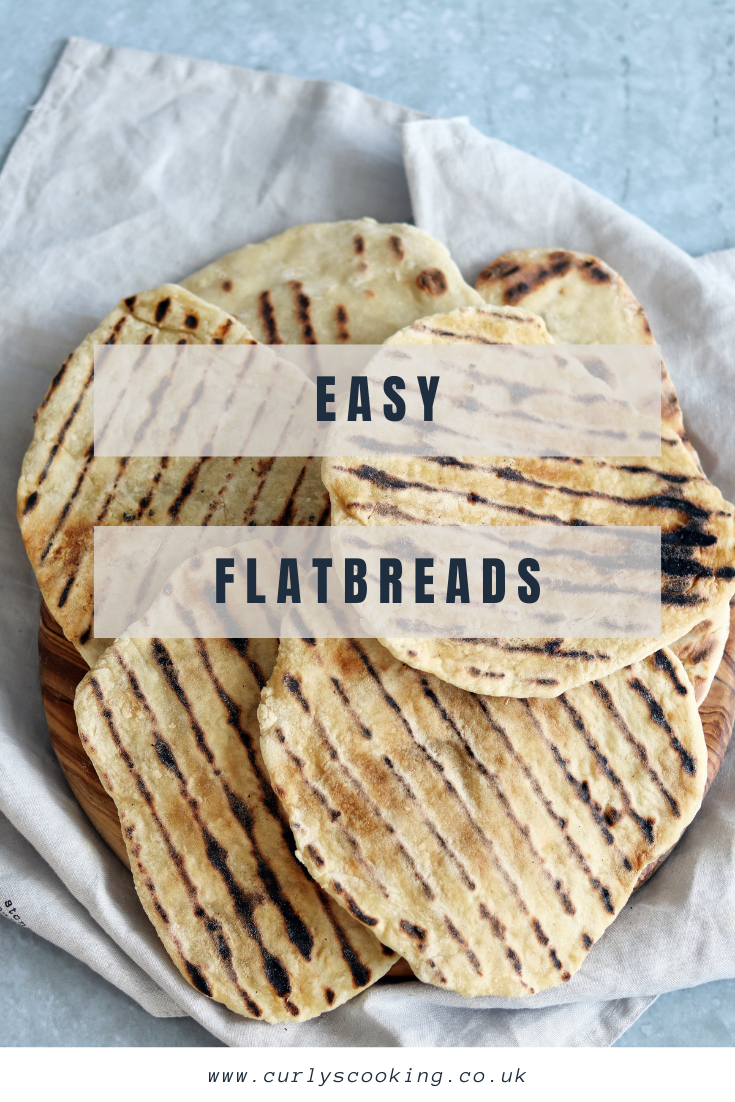 Easy Flatbreads Curly's Cooking