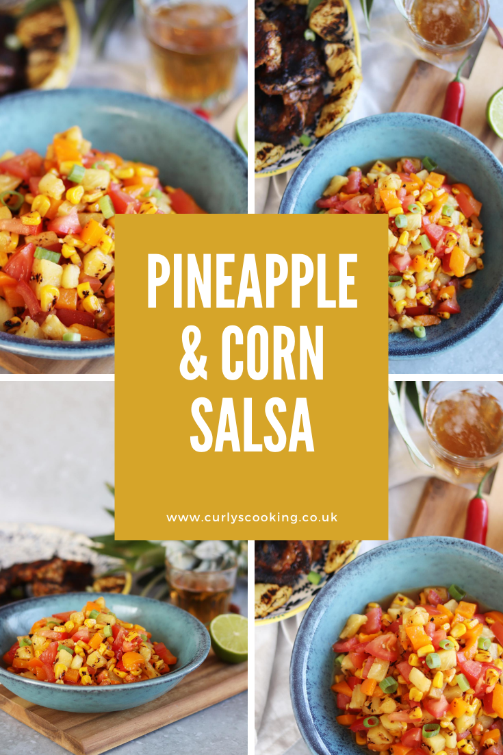 Pineapple & Corn Salsa Curly's Cooking