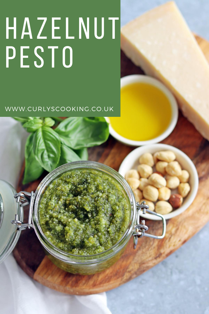 Hazelnut Pesto Curly's Cooking