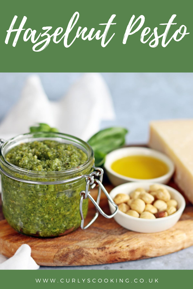 Hazelnut Pesto Curly's Cooking