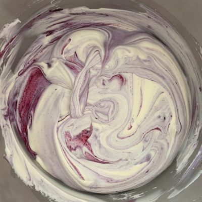 Blueberry Swirl Ice Cream (No Churn) – Curly's Cooking