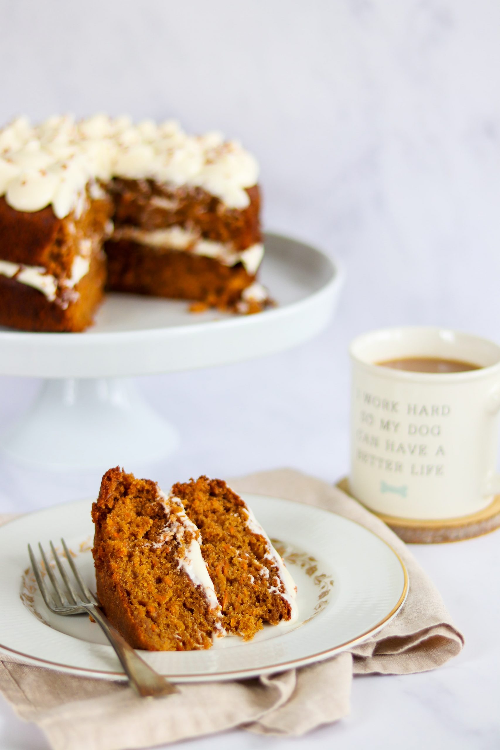 Carrot Cake with Cream Cheese Frosting