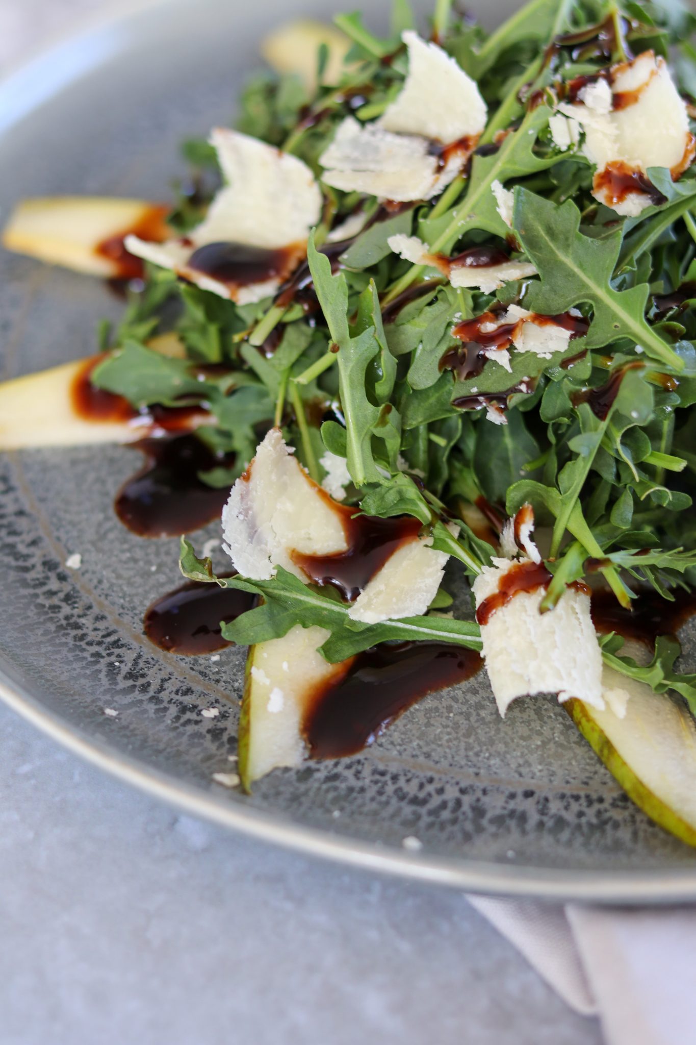 Pear & Rocket Salad Curly's Cooking