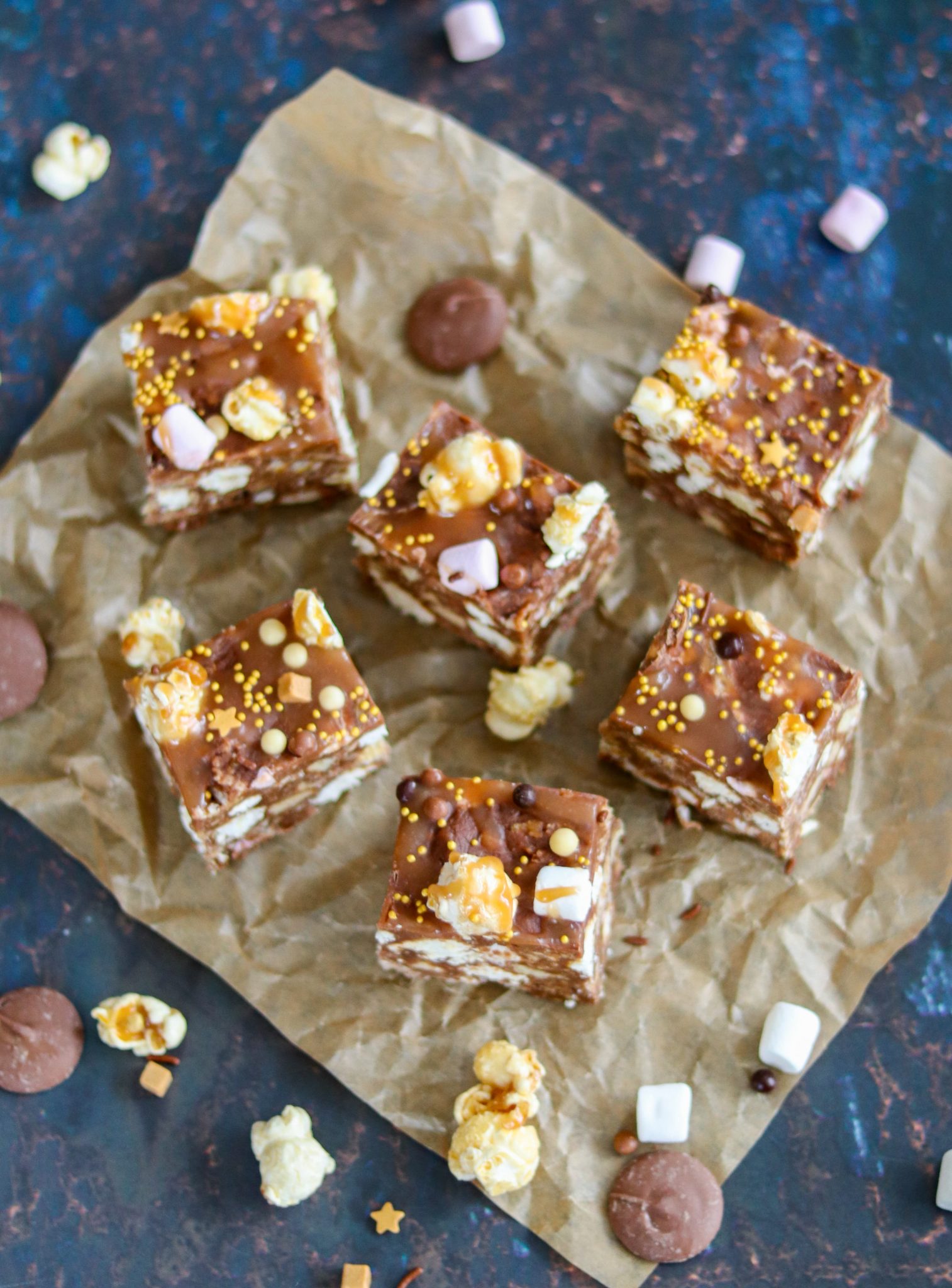 Caramel Rocky Road Curly's Cooking