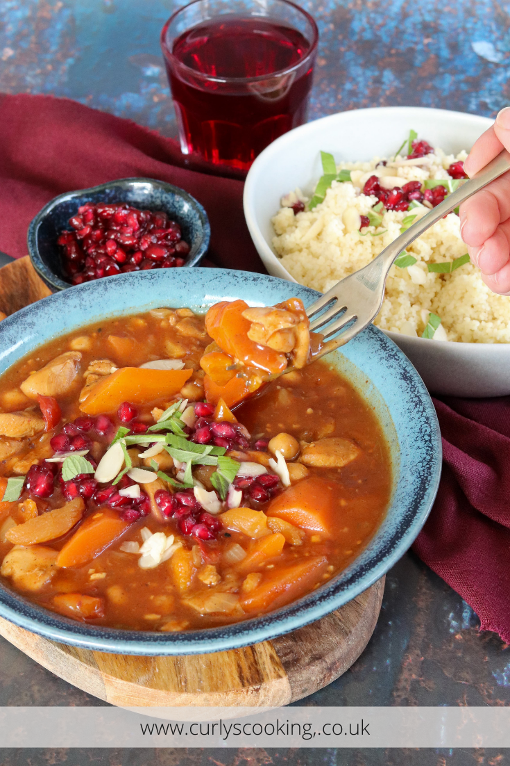 Slow Cooker Chicken Tagine Curly's Cooking