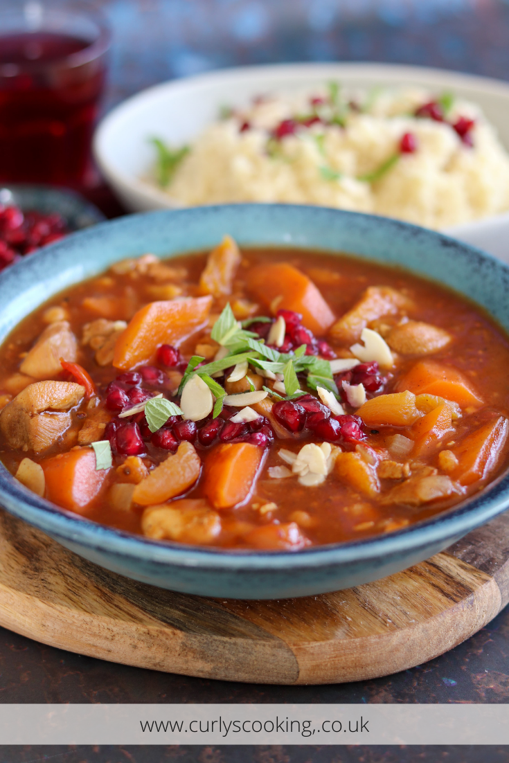 Slow Cooker Chicken Tagine Curly's Cooking