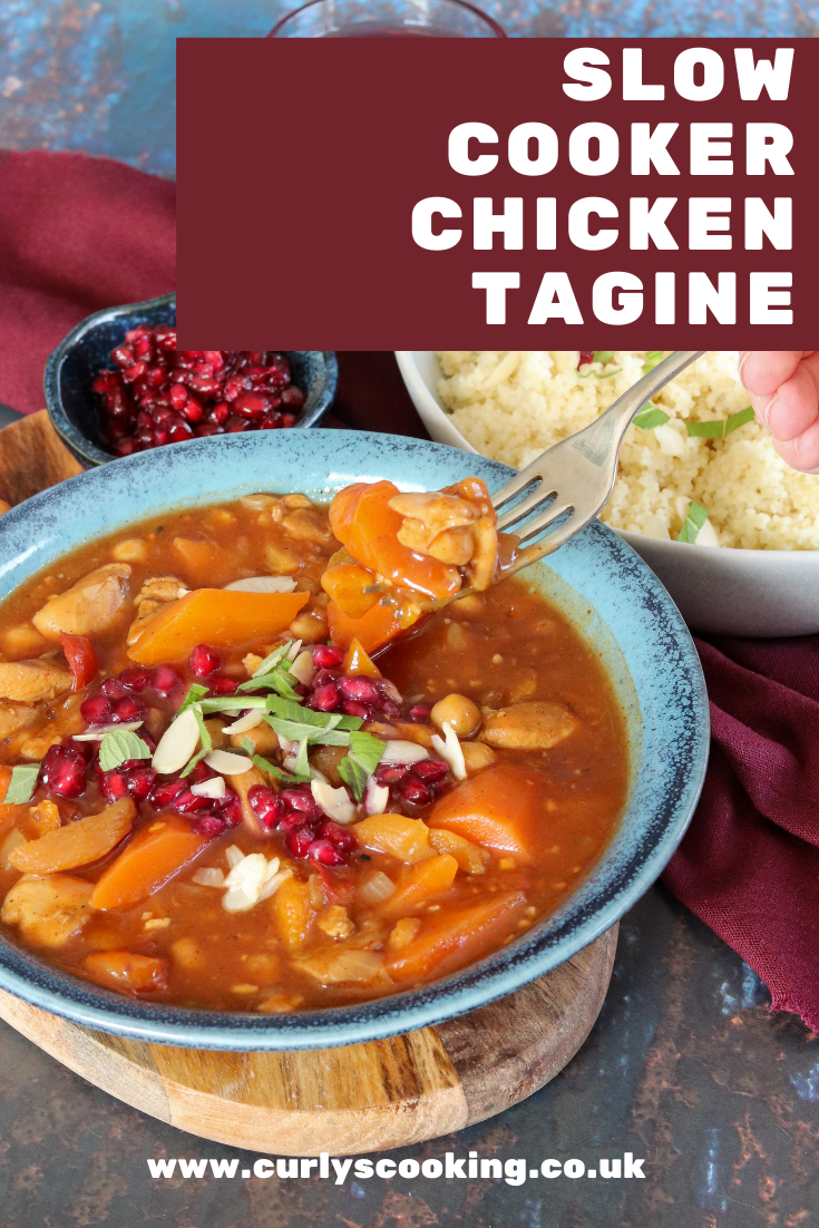 Slow Cooker Chicken Tagine Curly's Cooking