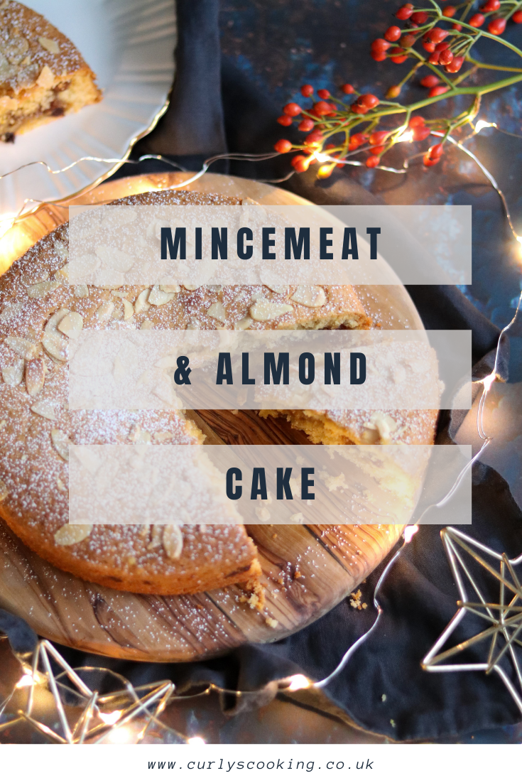 Mincemeat &amp; Almond Cake – Curly's Cooking