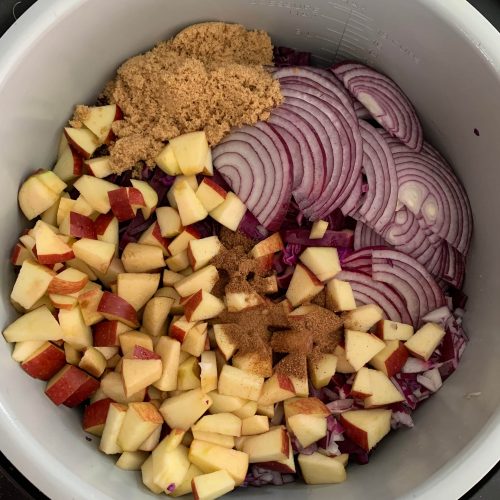 Pressure Cooker Red Cabbage with Apple Curly's Cooking