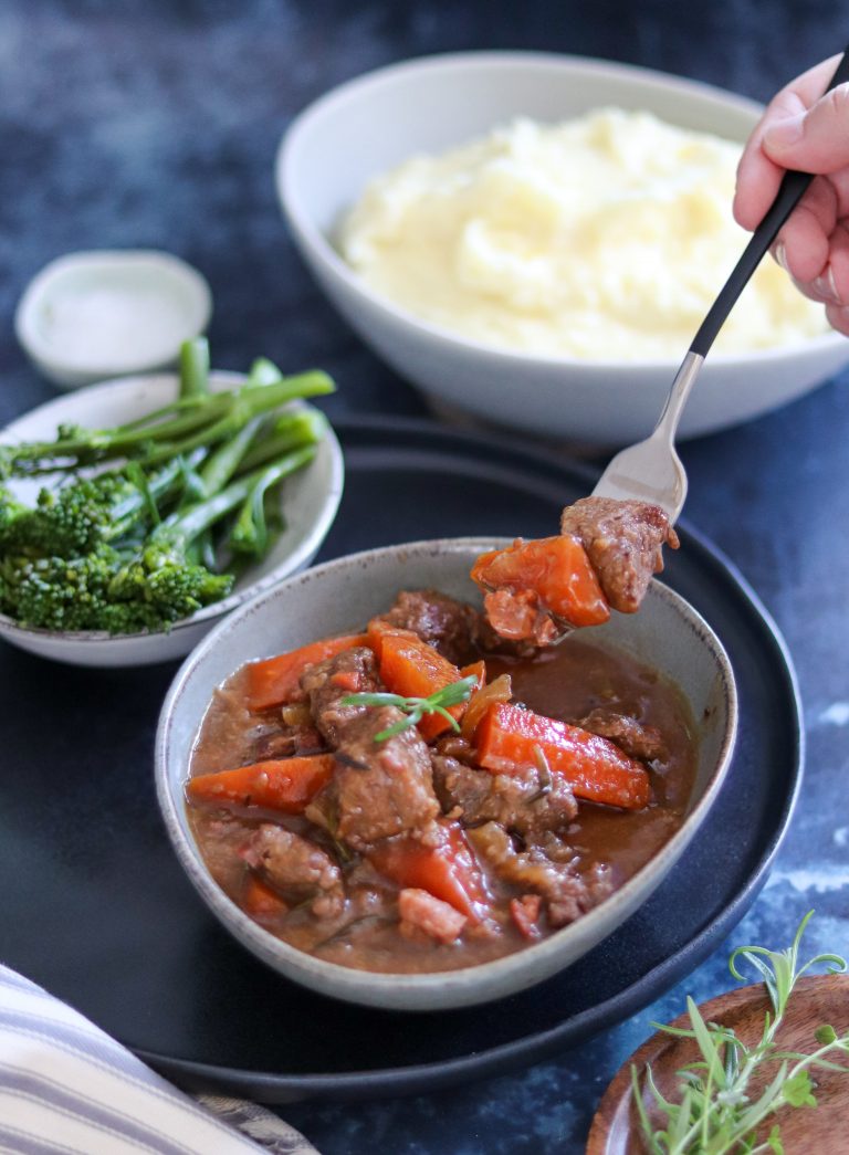 Slow Cooker Beef & Ale Stew Curly's Cooking