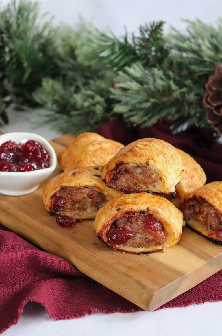 Turkey & Cranberry Sausage Rolls
