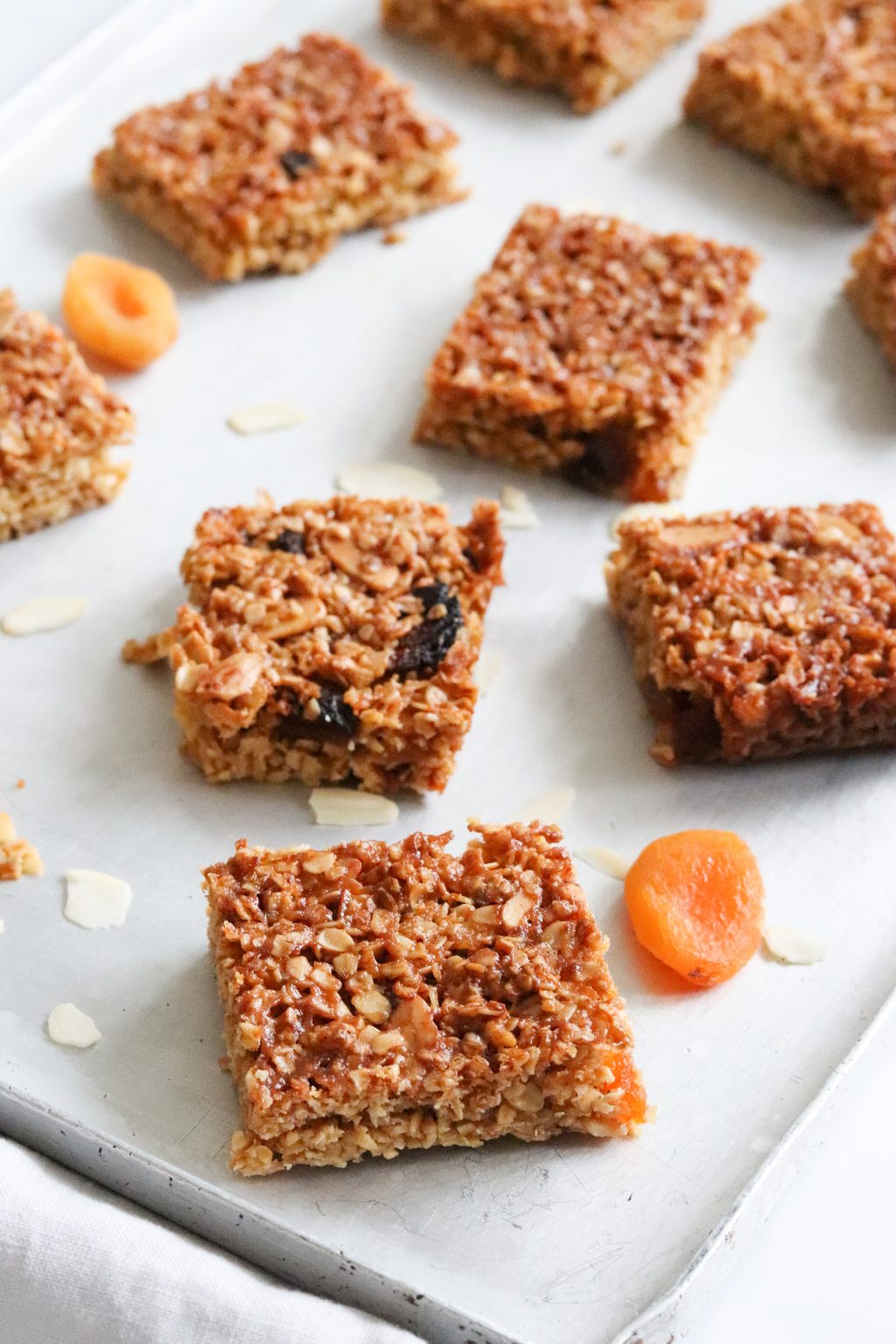 Apricot & Almond Flapjacks Curly's Cooking