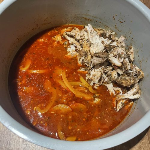 Slow Cooker Chicken & Chorizo Stew Curly's Cooking