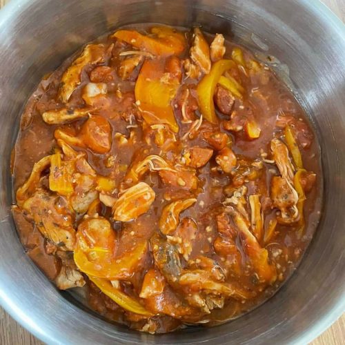 Slow Cooker Chicken & Chorizo Stew Curly's Cooking