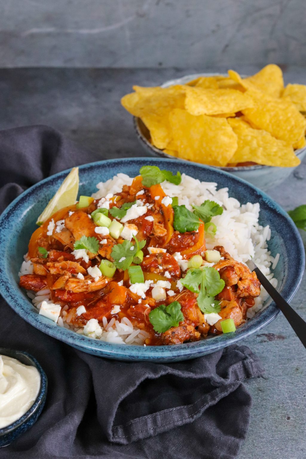 Slow Cooker Chicken & Chorizo Stew Curly's Cooking