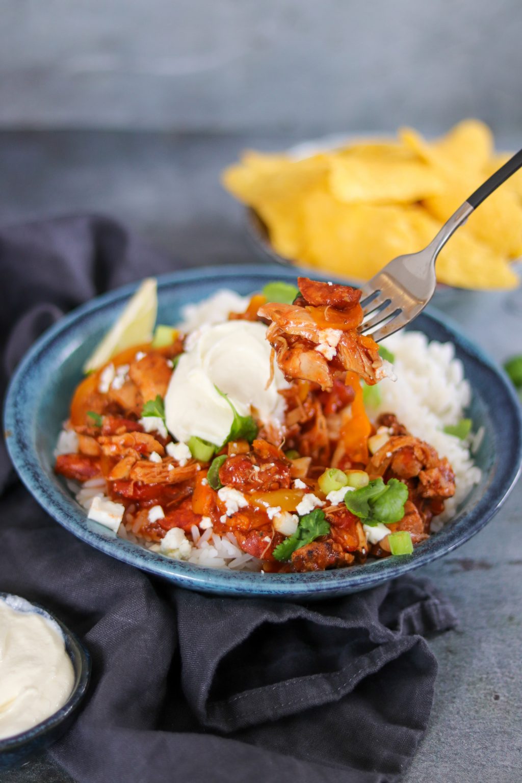 Slow Cooker Chicken & Chorizo Stew Curly's Cooking