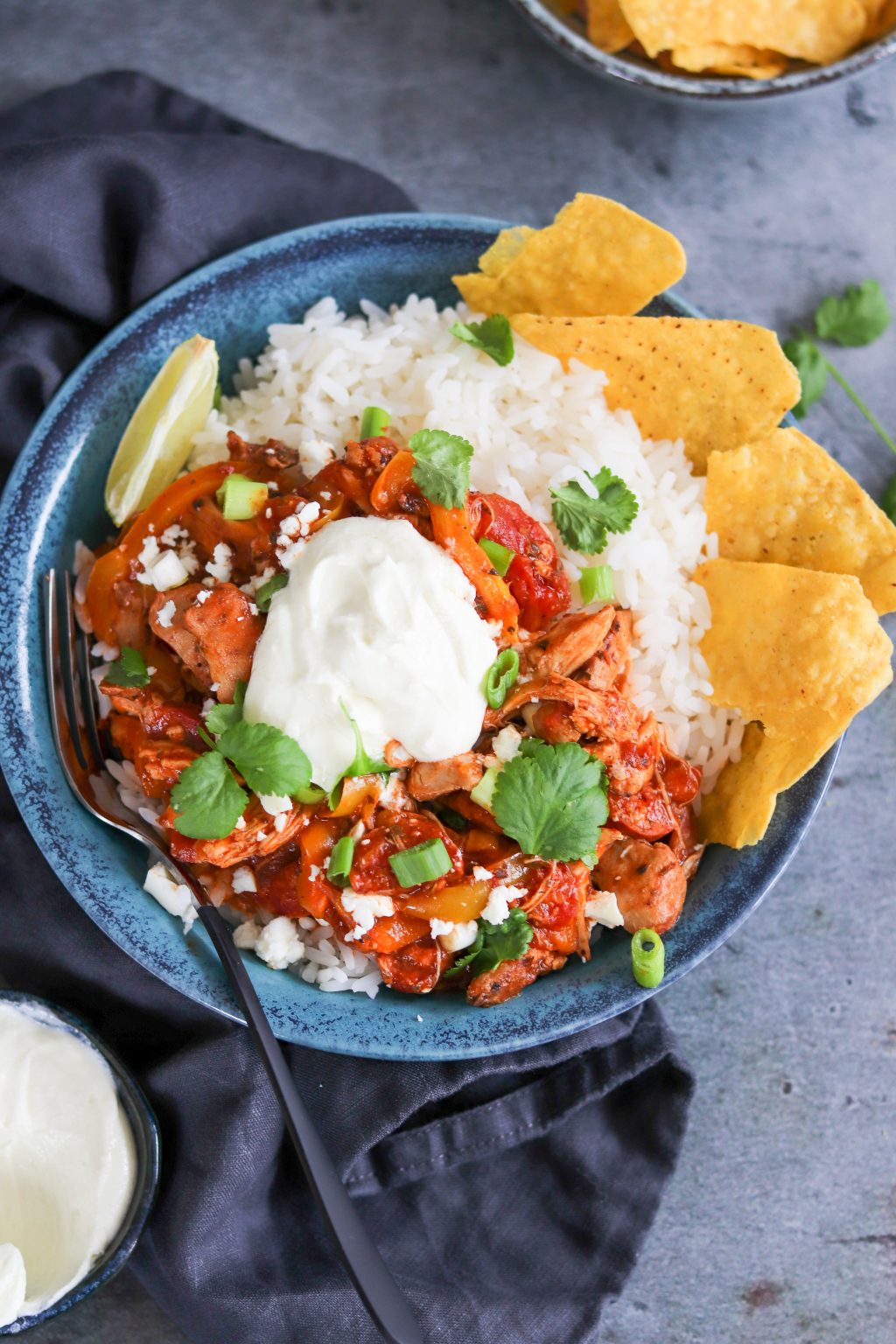 Slow Cooker Chicken & Chorizo Stew Curly's Cooking