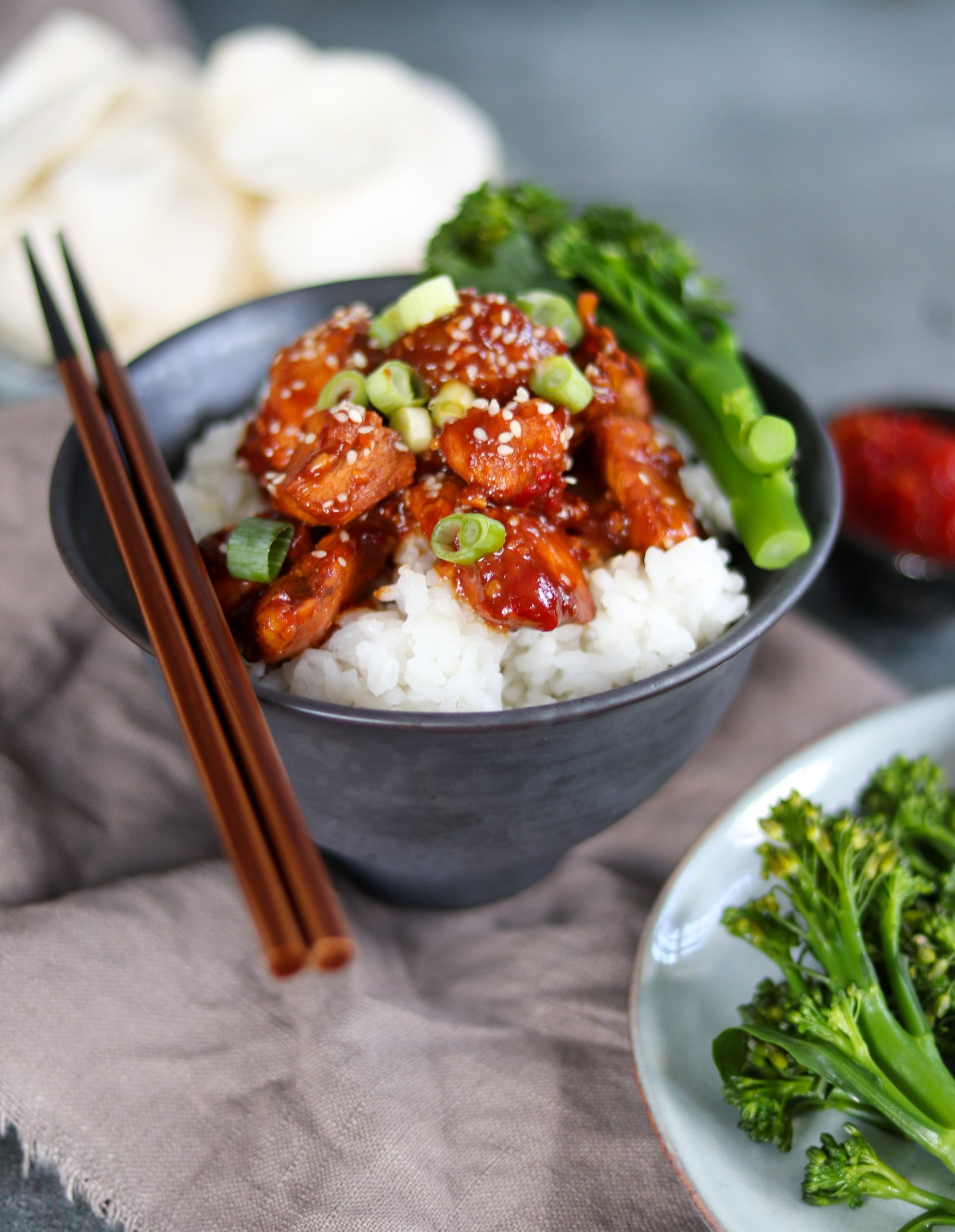 Sweet Chili Chicken Meal Prep Bowls