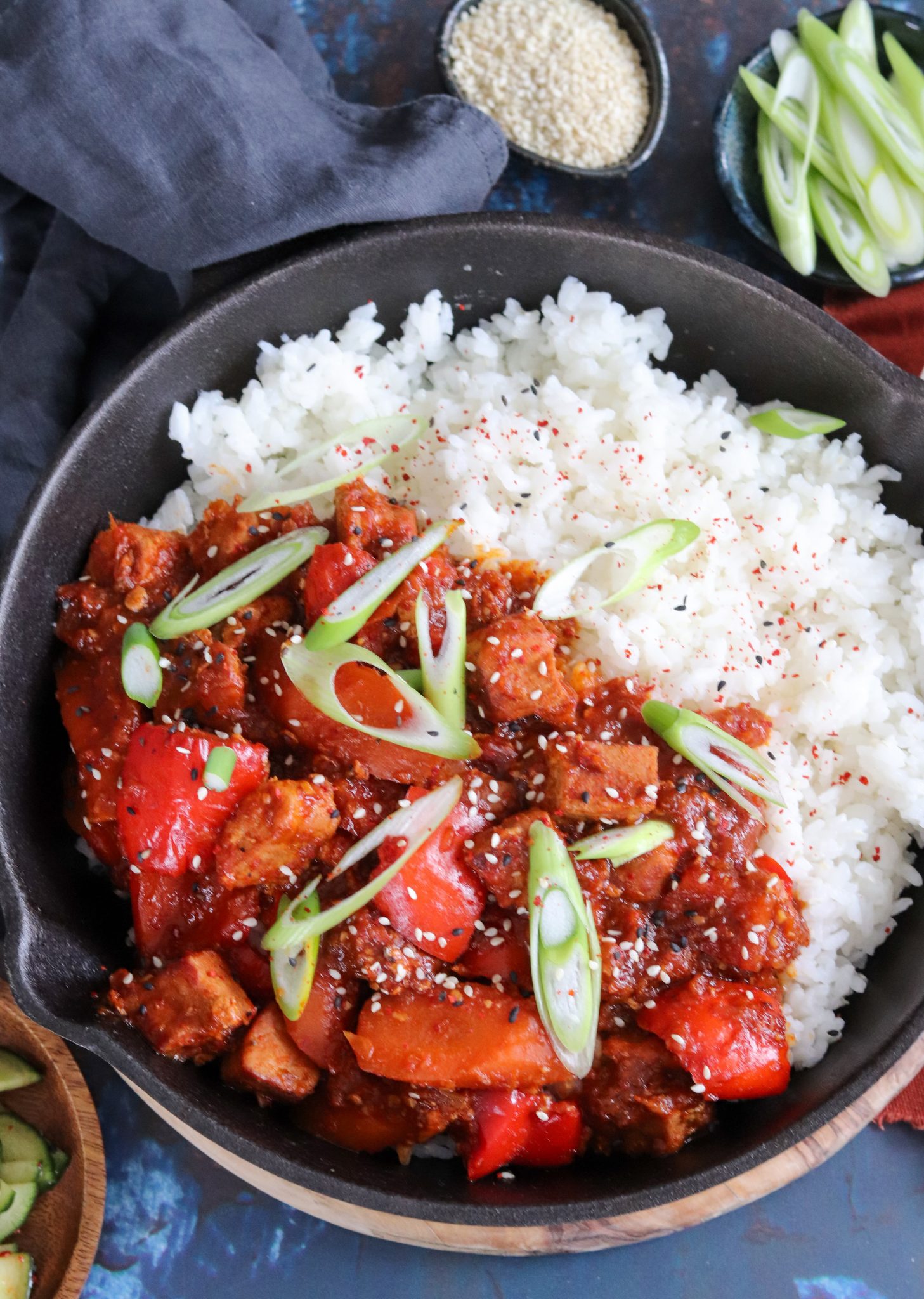 Spicy Korean Pork Stew Curly's Cooking