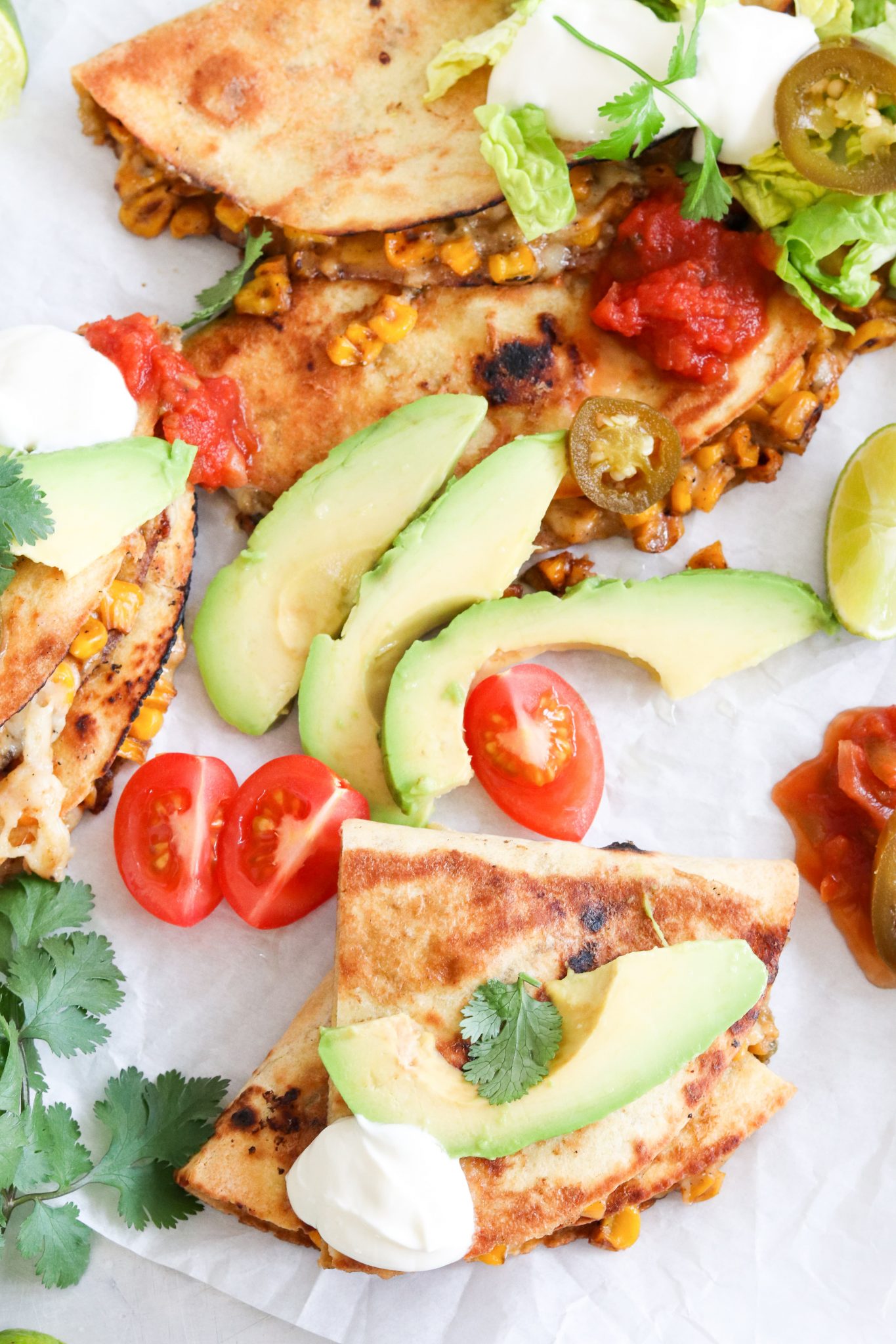 Mexican Street Corn Quesadillas Curly's Cooking