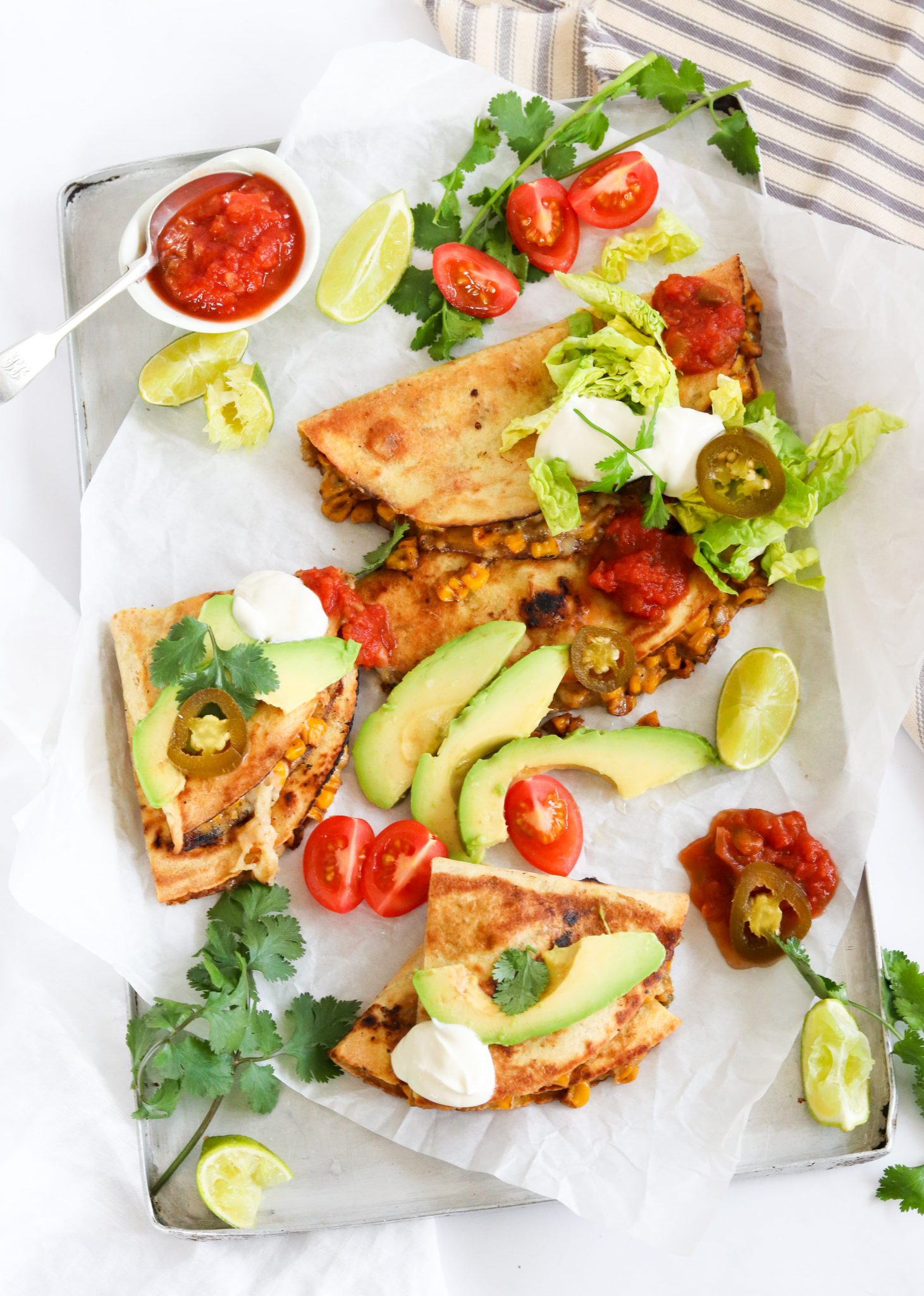 Mexican Street Corn Quesadillas Curly's Cooking