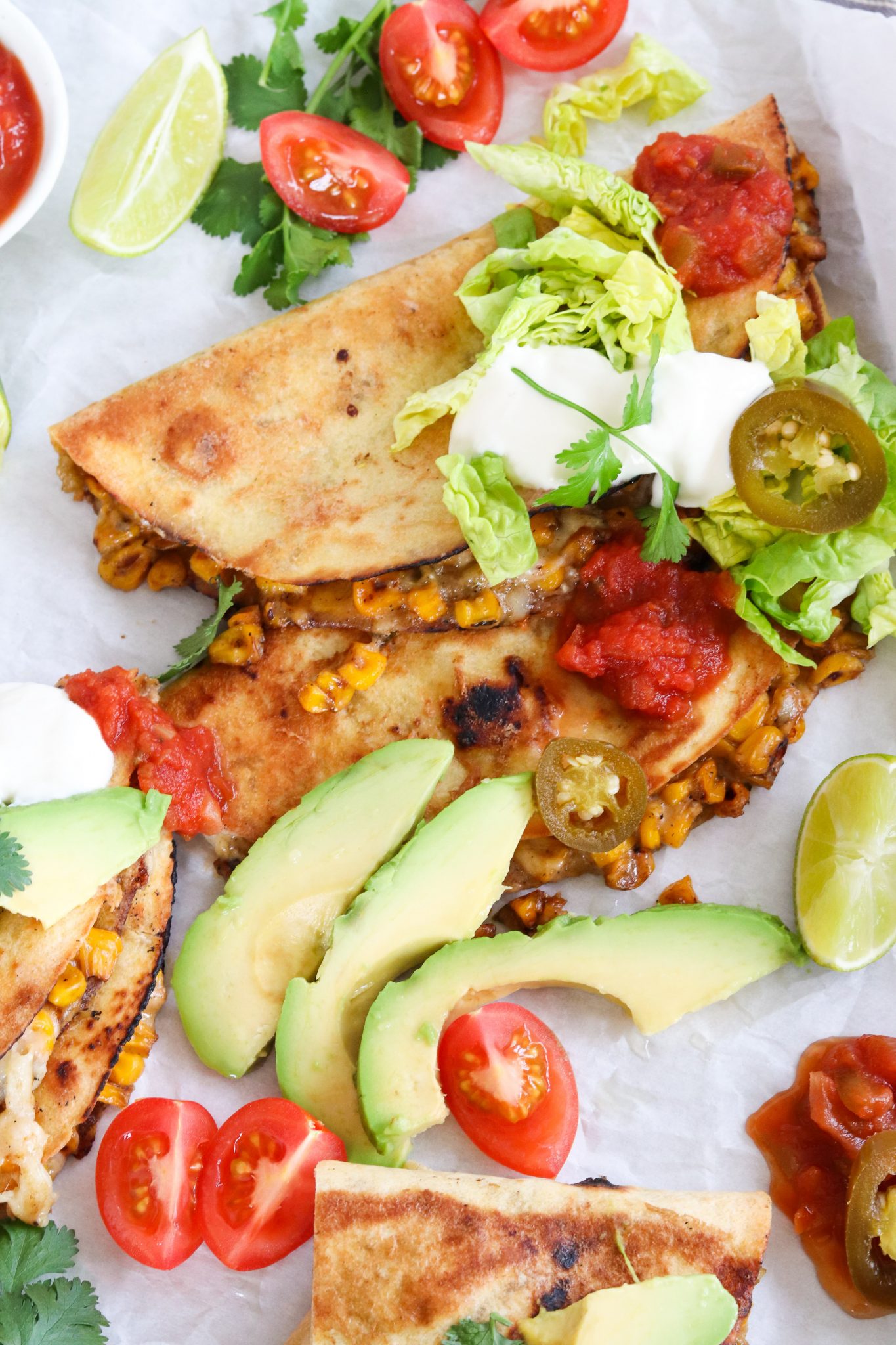 Mexican Street Corn Quesadillas Curly's Cooking