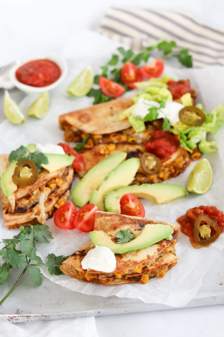 Mexican Street Corn Quesadillas Curly's Cooking