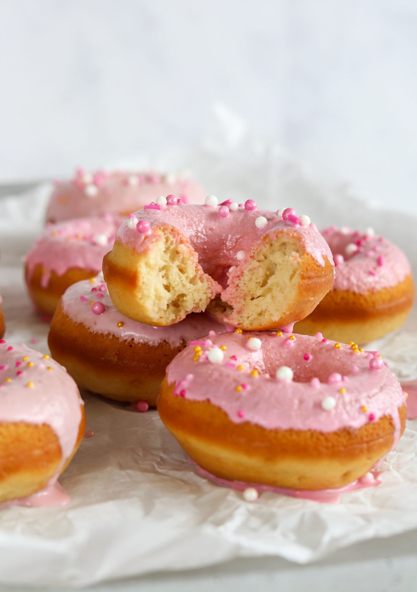 Baked Vanilla Doughnuts Curly's Cooking