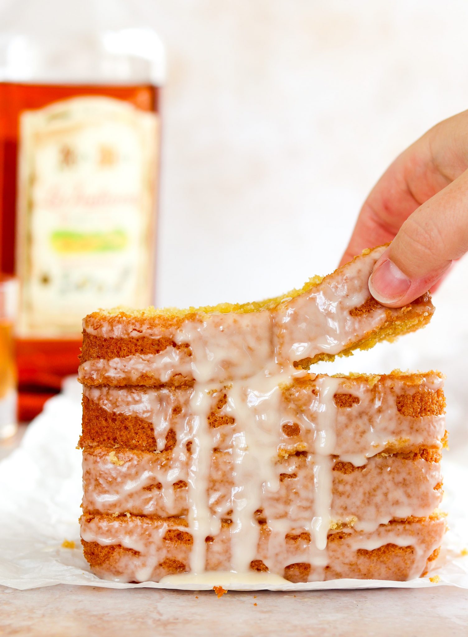 Honey Rum Drizzle Cake Curly's Cooking