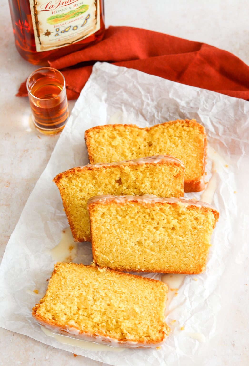 Honey Rum Drizzle Cake Curly's Cooking
