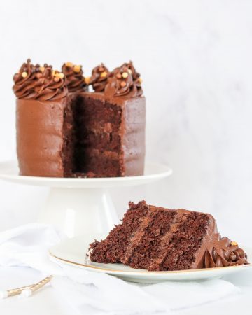 Small Chocolate Layer Cake – Curly's Cooking