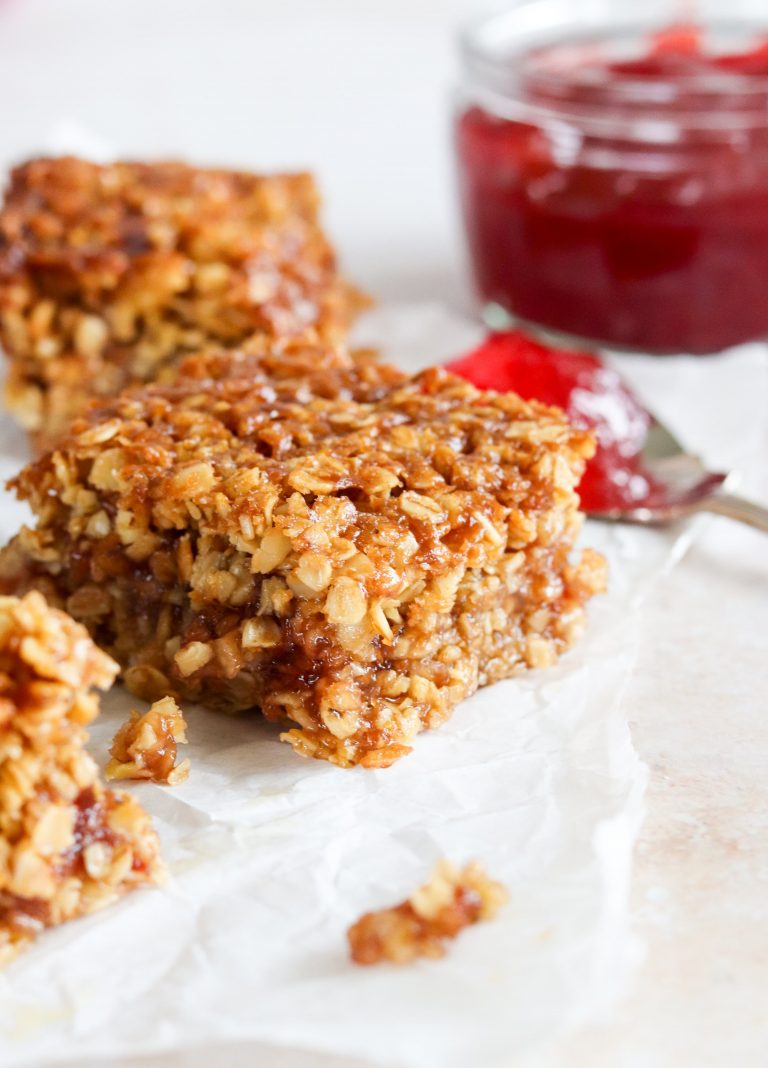 Easy Jam Flapjacks Curly's Cooking