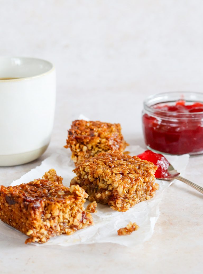 Easy Jam Flapjacks Curly's Cooking