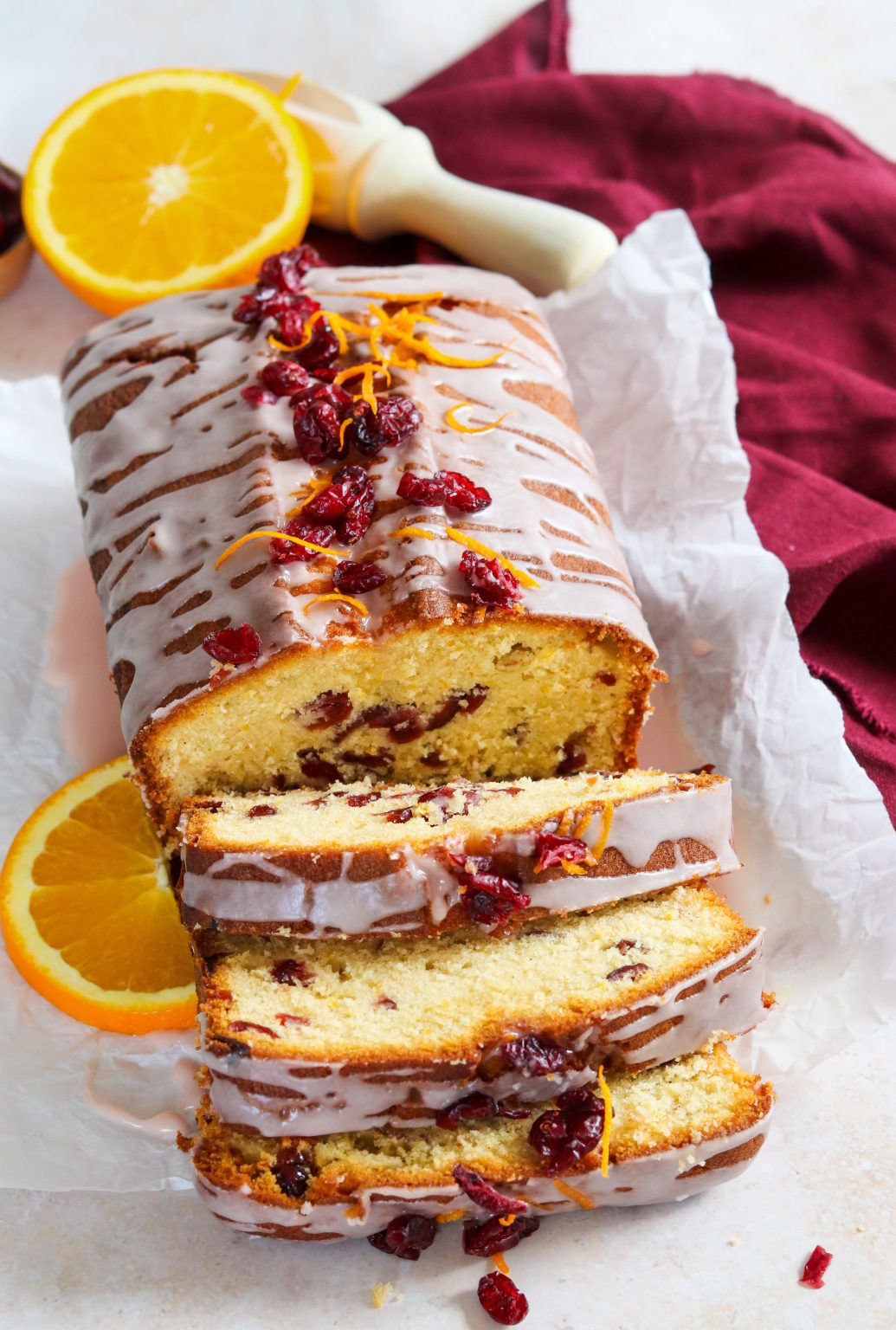 Orange &amp; Cranberry Loaf Cake – Curly&amp;#39;s Cooking